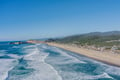 Aerial of Beach N-Cape Kiwanda