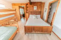 Twin bunk bed & Queen Room