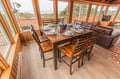 dining area w/ ocean view